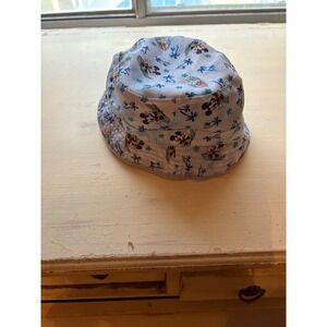 Disney Junior Mickey Mouse & Donald Duck Reversible Bucket Hat Kids Surf Print